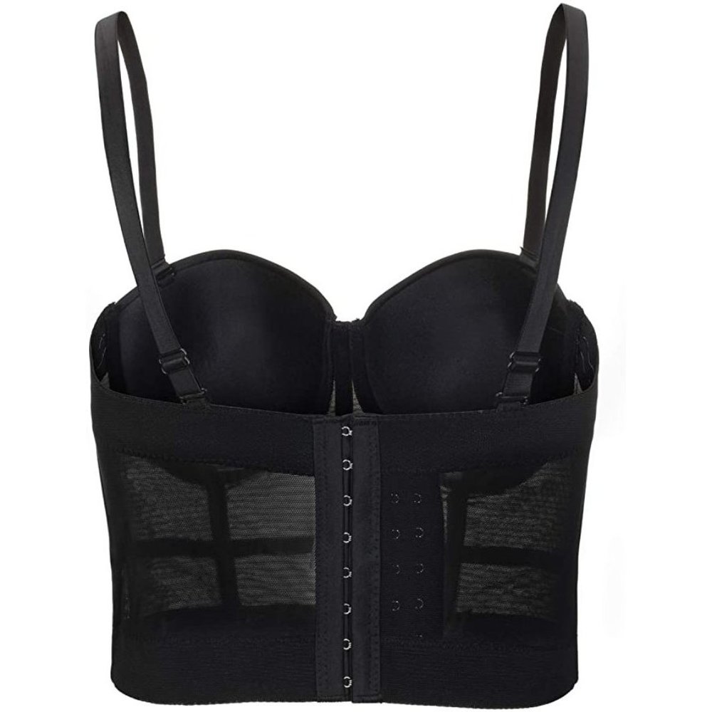 NEW Sparkling Bling Swarovski Crystal Rhinestone Bustier Bra Top + FREE … - Picture 10 of 14